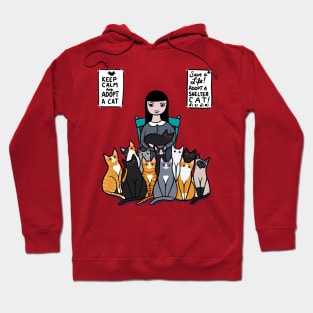 Adopt A Shelter Cat Hoodie